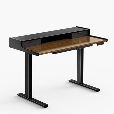 Standing Desk with Drawer & Keyboard Tray
