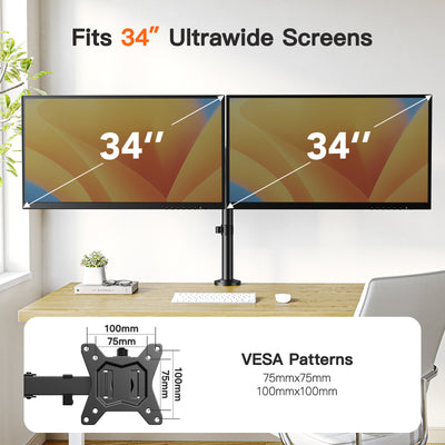 Dual Monitor Mount For 13