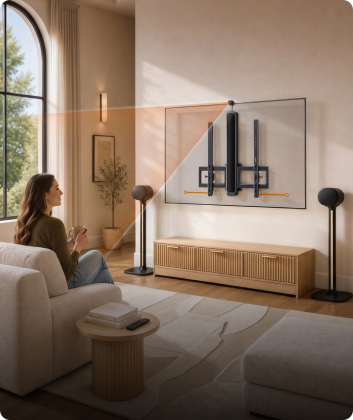 AI Adaptive TV Wall Mount