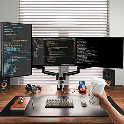 Triple Gas Spring Monitor Mount For 13