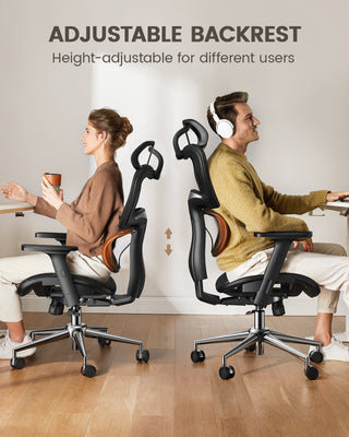 Ergonomic Chair With Adaptive Lumbar Support